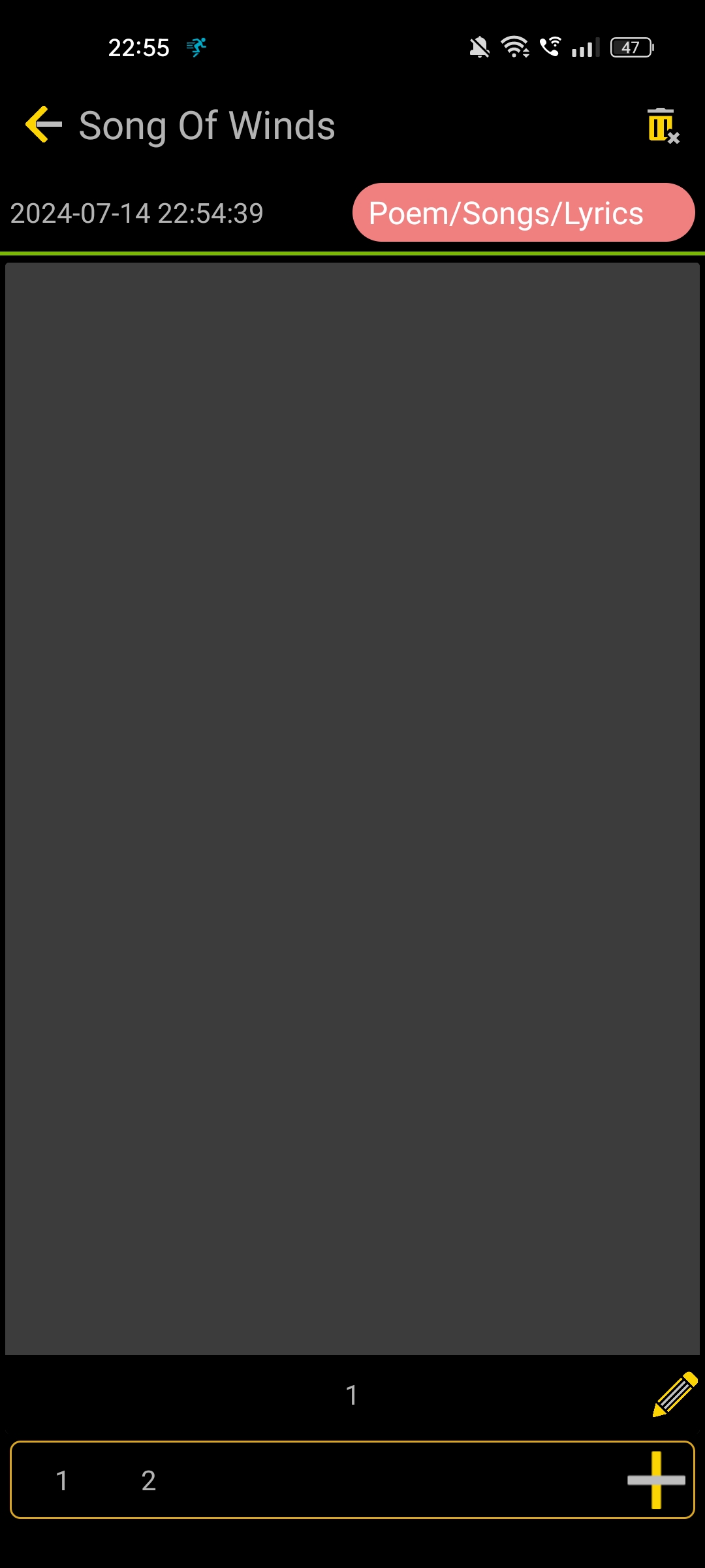 Quickpad screenshot